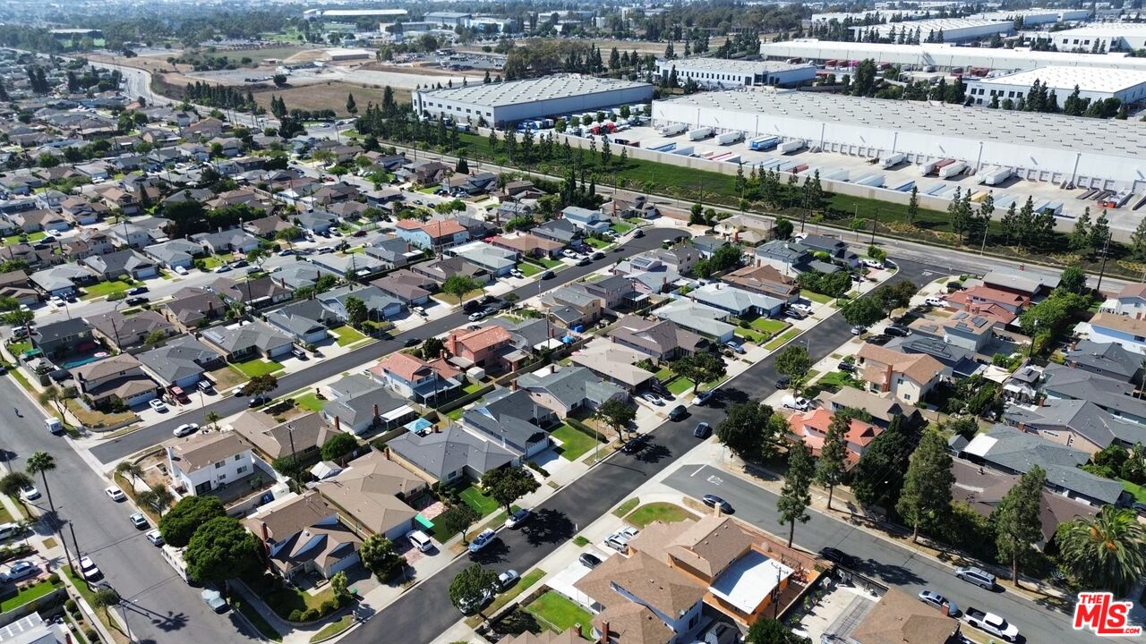19115 Nestor Avenue Carson, CA 90746 - Photo 22 of 22 an aerial view of a city with lots of residential buildings