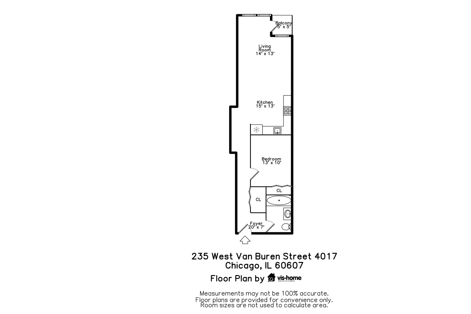 235 West Van Buren Street, Unit 4017 Chicago, IL 60607 - Photo 17 of 18
