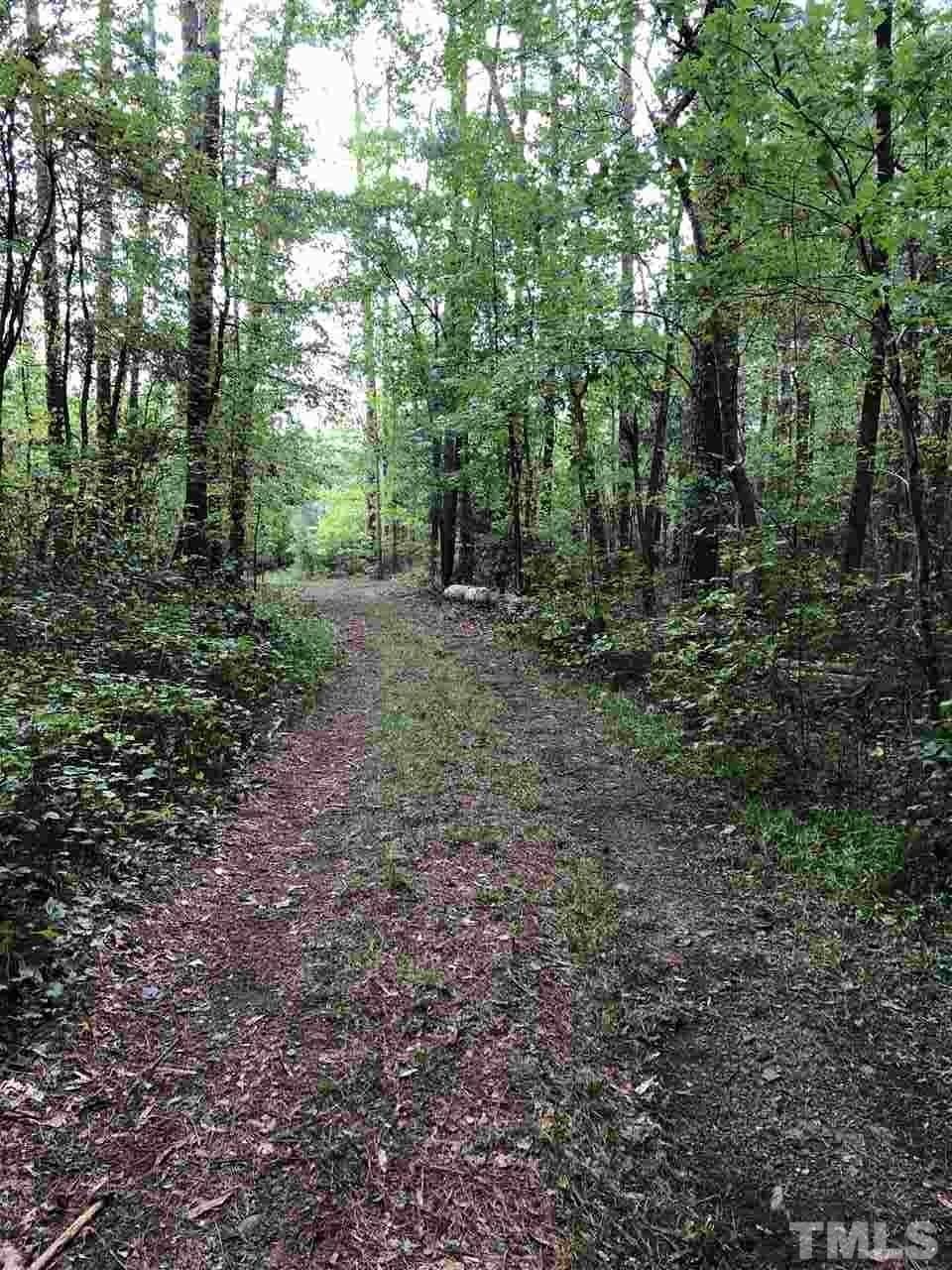 9113 Mandale Road Graham, NC 27253 - Photo 7 of 12 Long private driveway leading up to the old farmhouse, which is hidden from the road