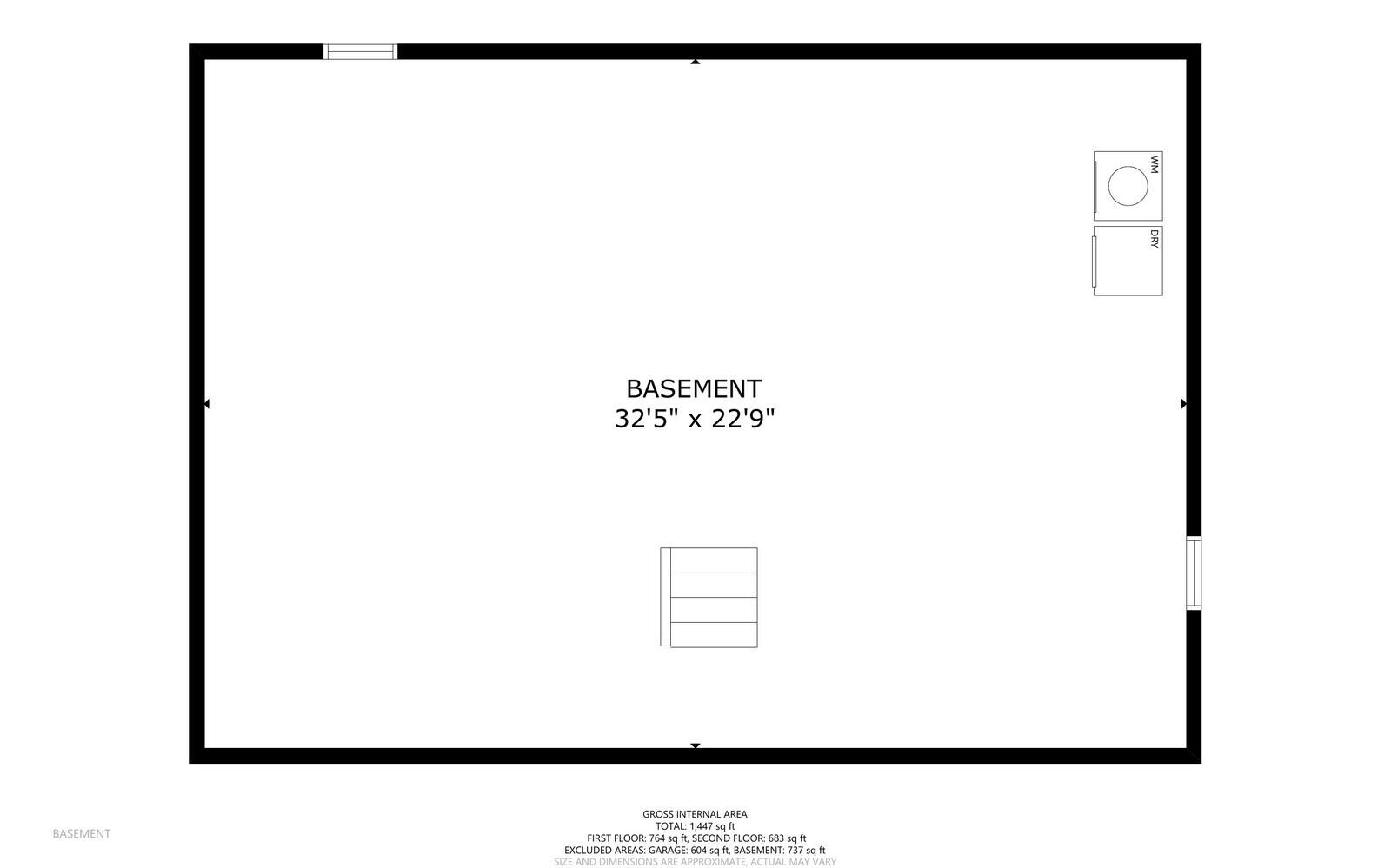 384 Spring Water Road Poland, ME 04274 - Photo 42 of 56 Fl Plan Basement