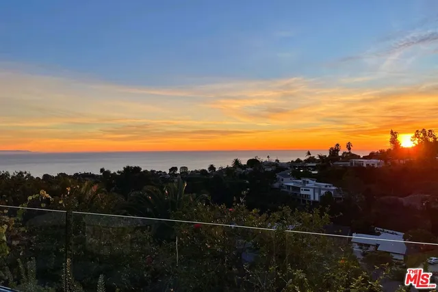 a view of sky from balcony