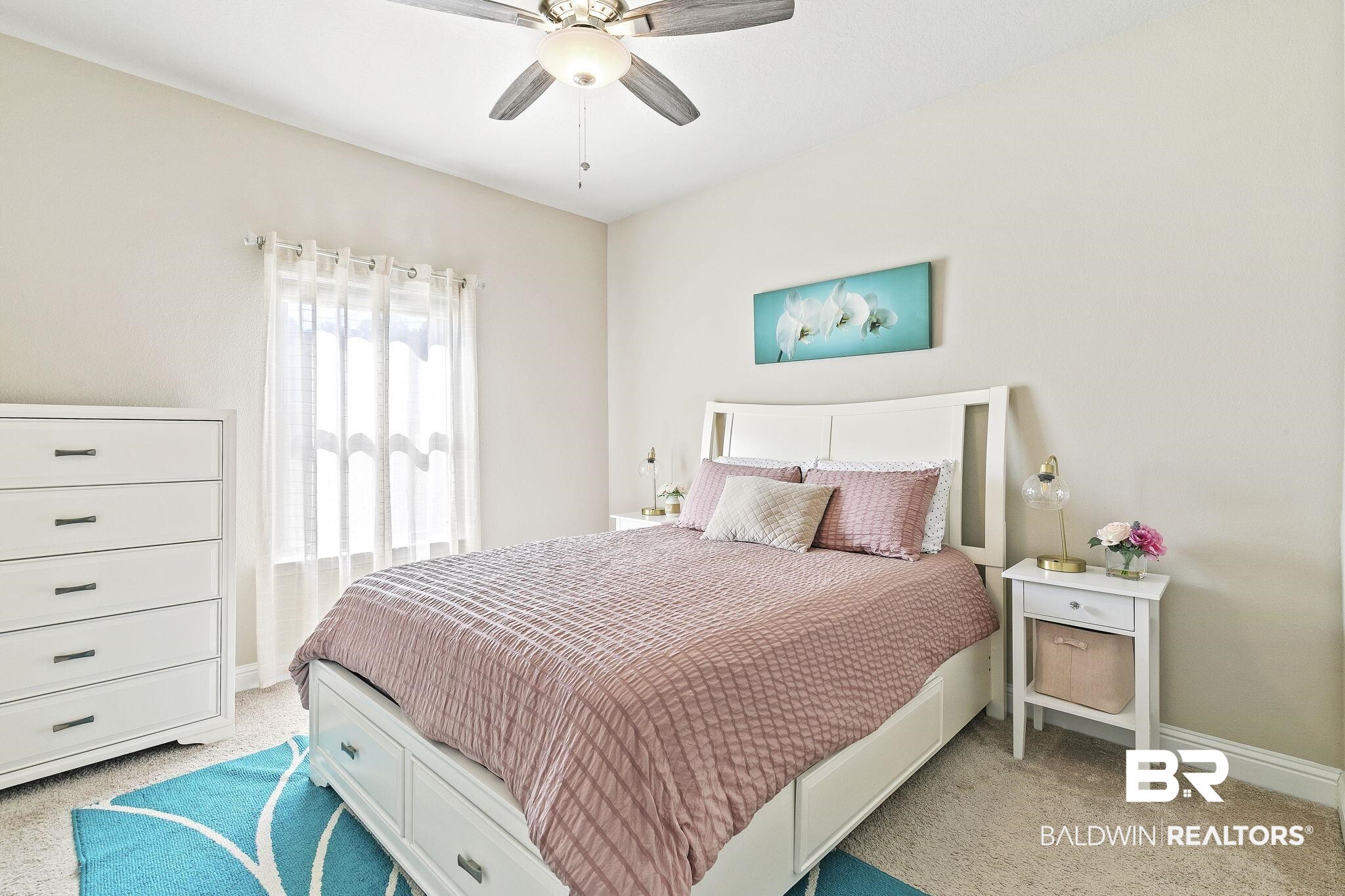 31500 Spoonbill Road Daphne, AL 36527 - Photo 43 of 85 Carpeted bedroom featuring ceiling fan