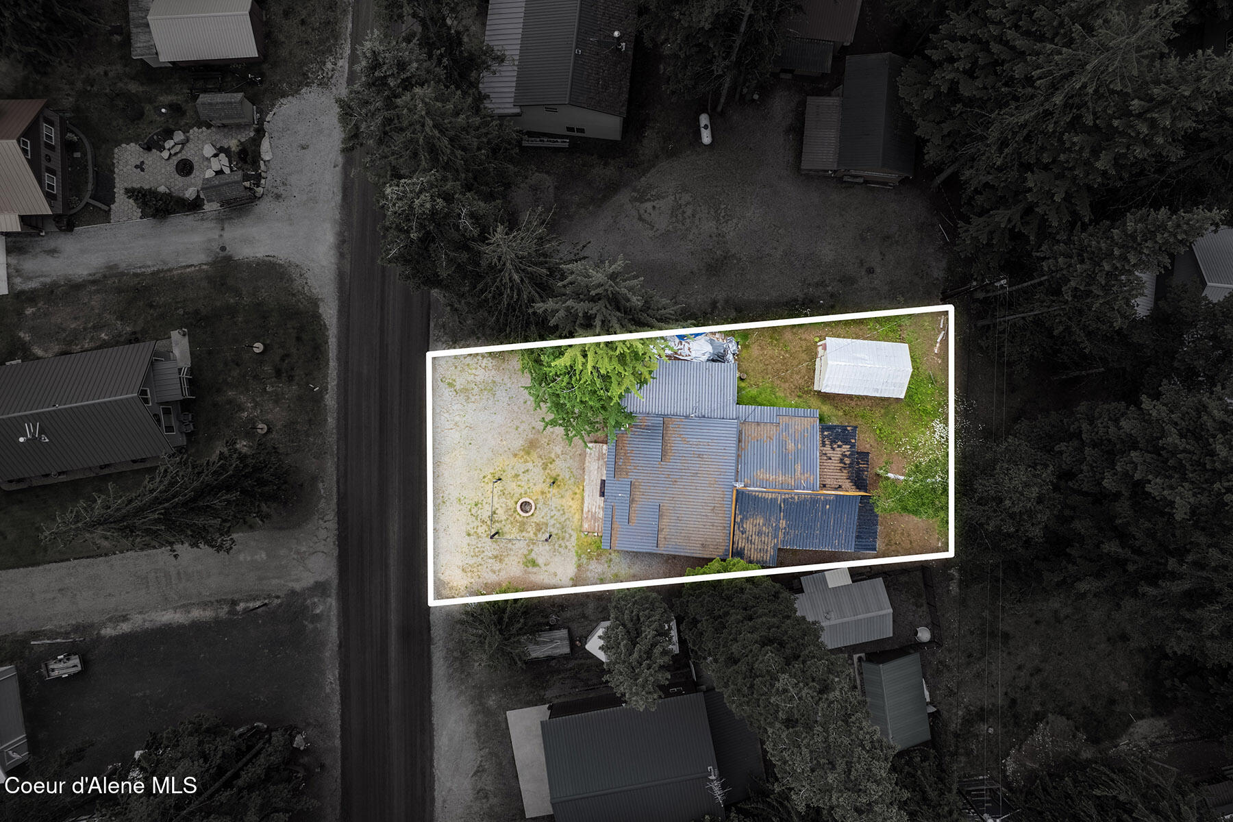 118 Timber Lane Nordman, ID 83848 - Photo 50 of 50 118-Timber-Ln-approx-lot-lines-0392