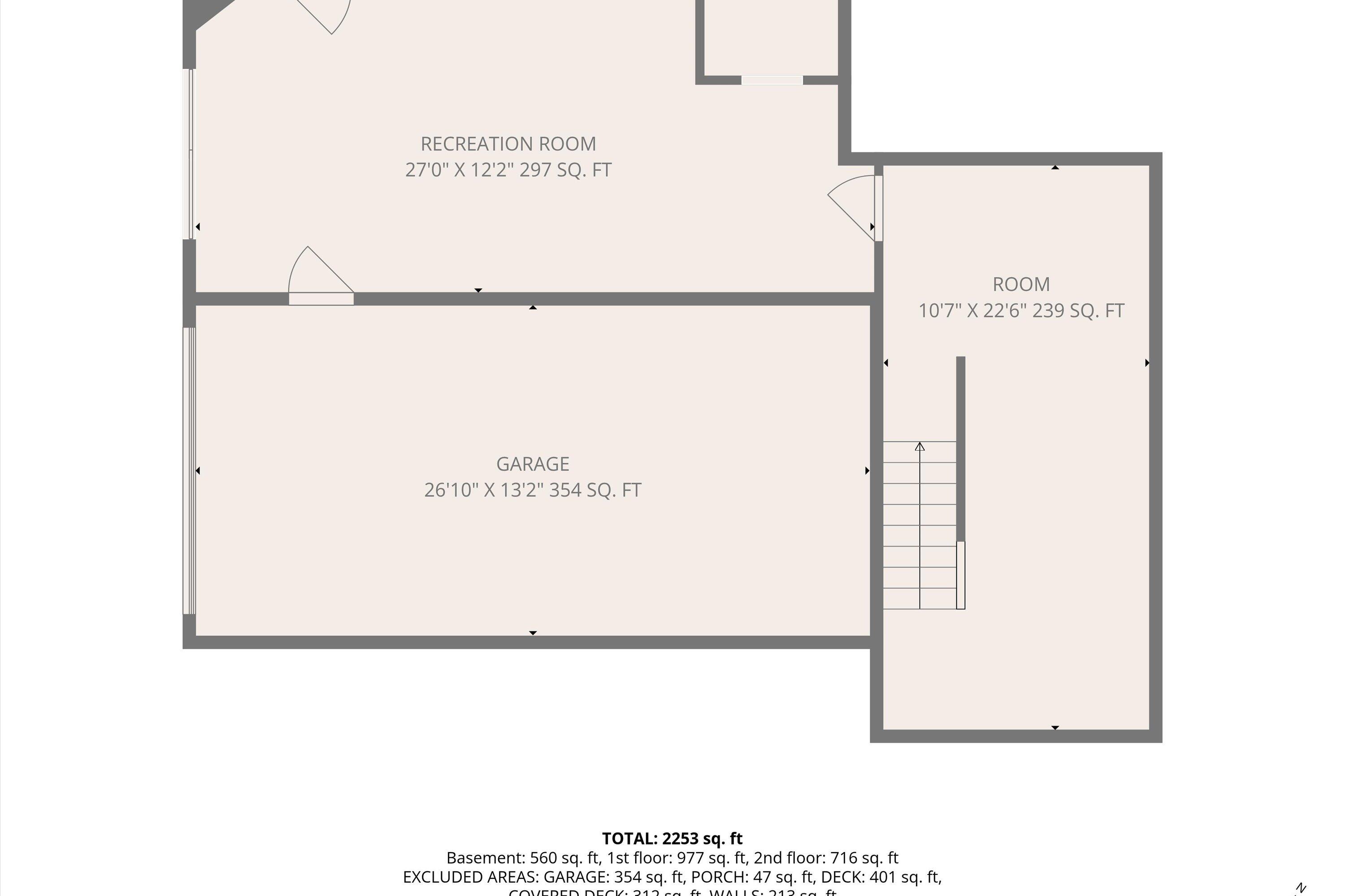 281 Cherokee Hills Road Bassett, VA 24055 - Photo 53 of 54 Floor Plan - Basement