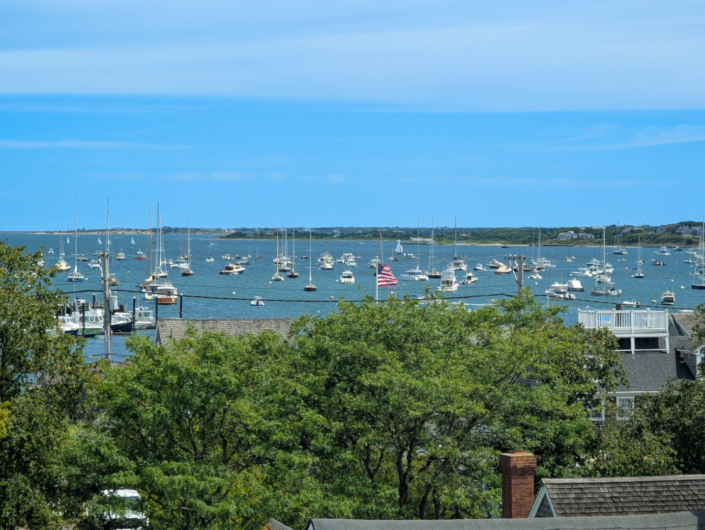 37 Union Street Nantucket, MA 02554 - Photo 20 of 25 an aerial view of multiple house with outdoor space