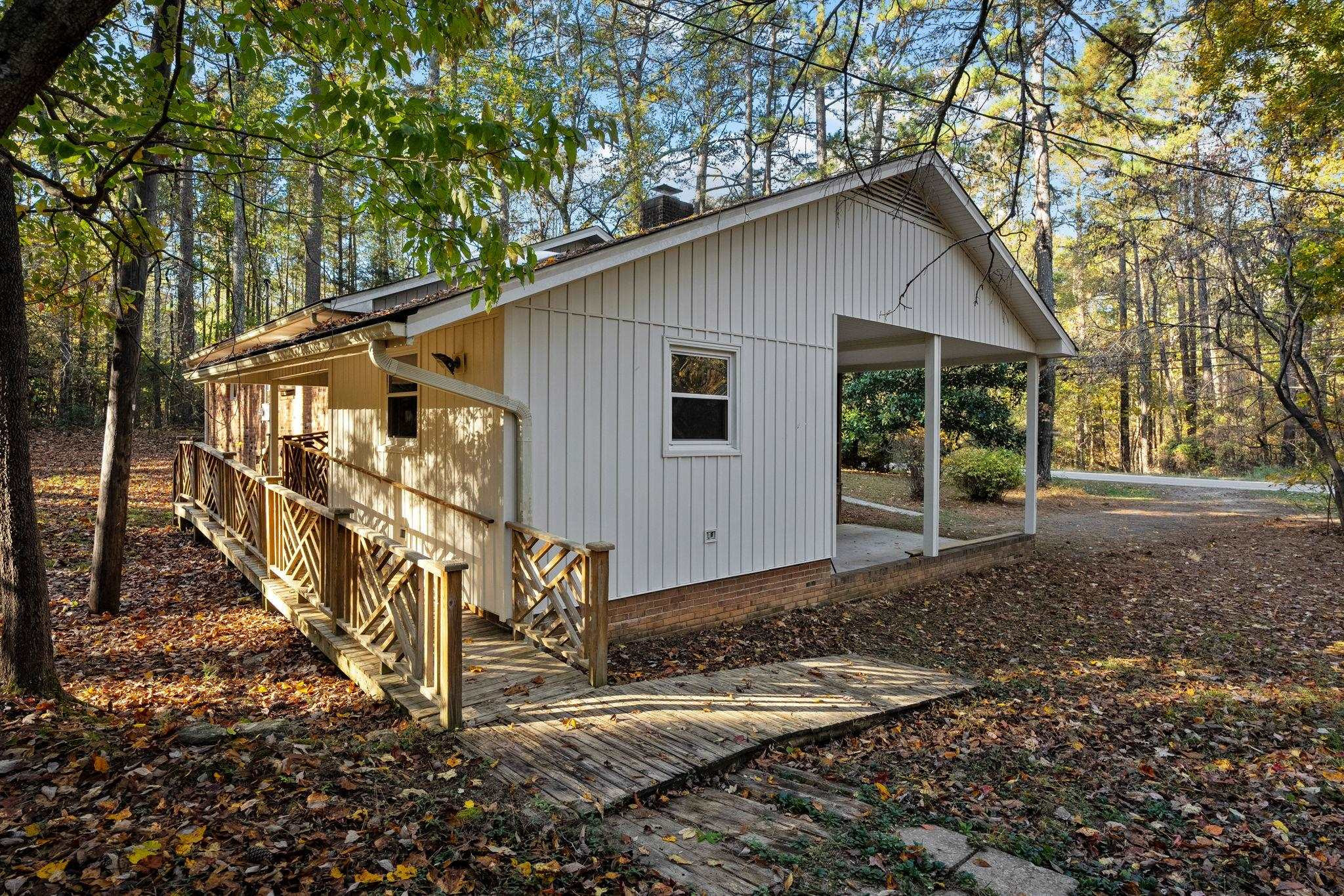 5930 Guess Road Durham, NC 27712 - Photo 37 of 43 a view of a house with a yard