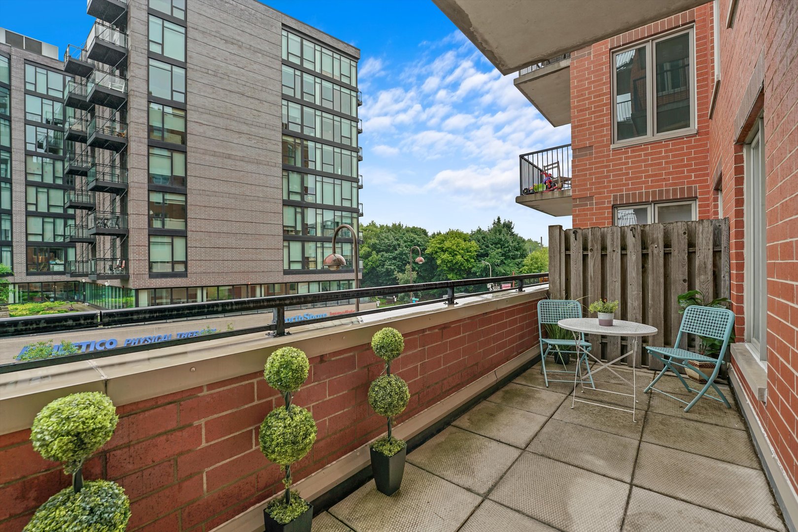 515 Main Street, Unit 307 Evanston, IL 60202 - Photo 11 of 29 a view of balcony with outdoor seating