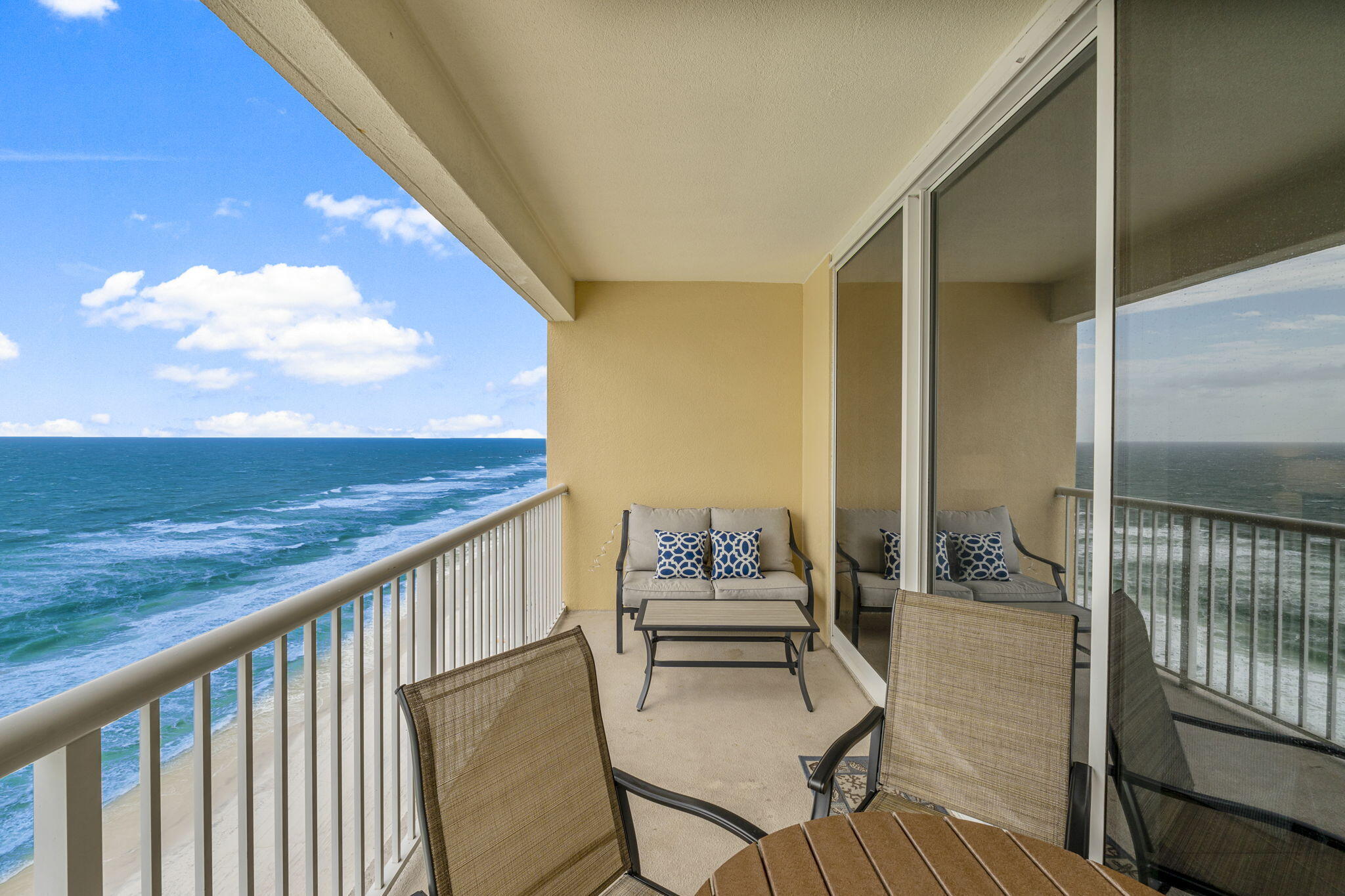 10901 Front Beach Road, Unit 1906 Panama City Beach, FL 32408 - Photo 19 of 33 Balcony Views