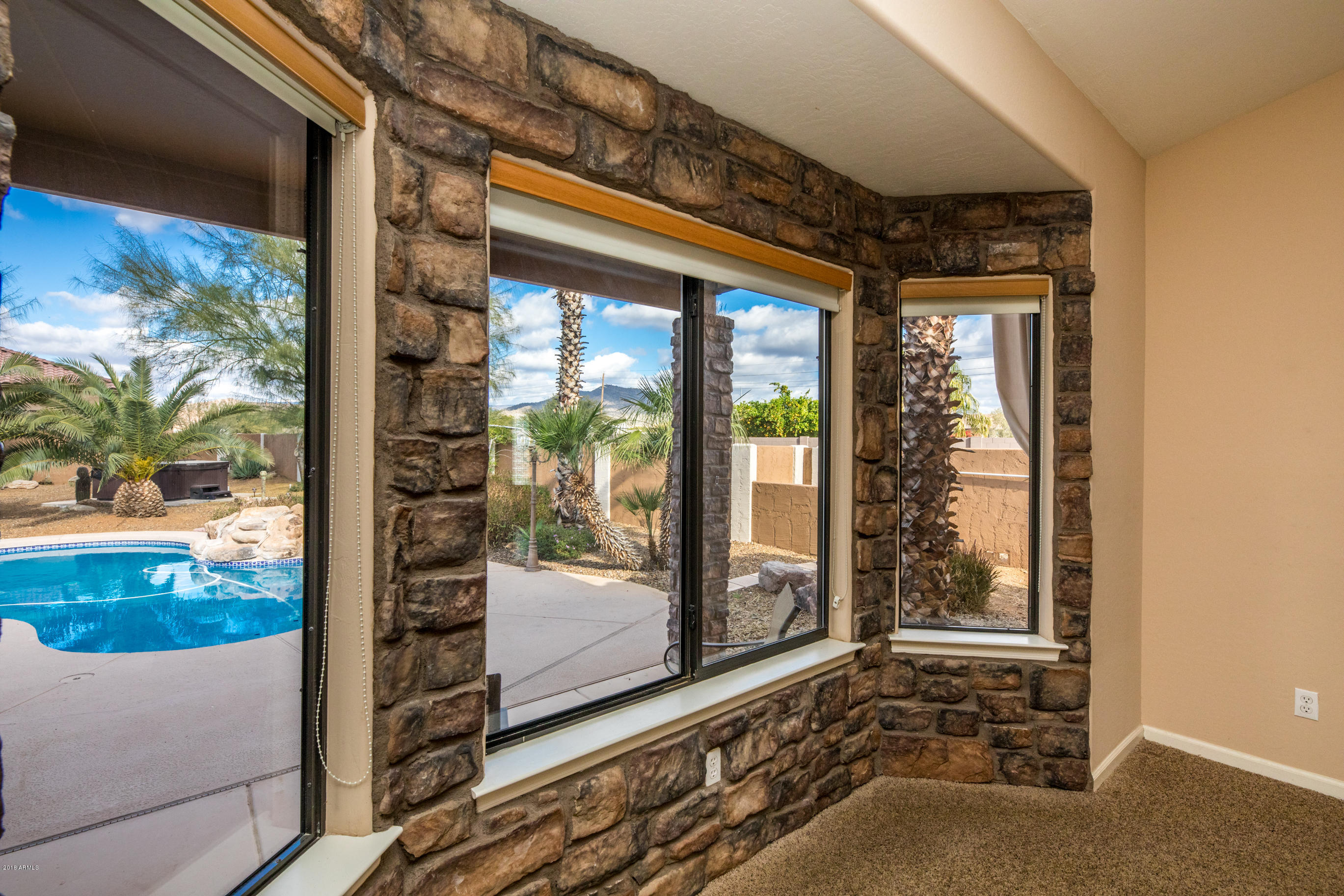 500 East Irvine Road Phoenix, AZ 85086 - Photo 17 of 35 Master bedroom view to paradise