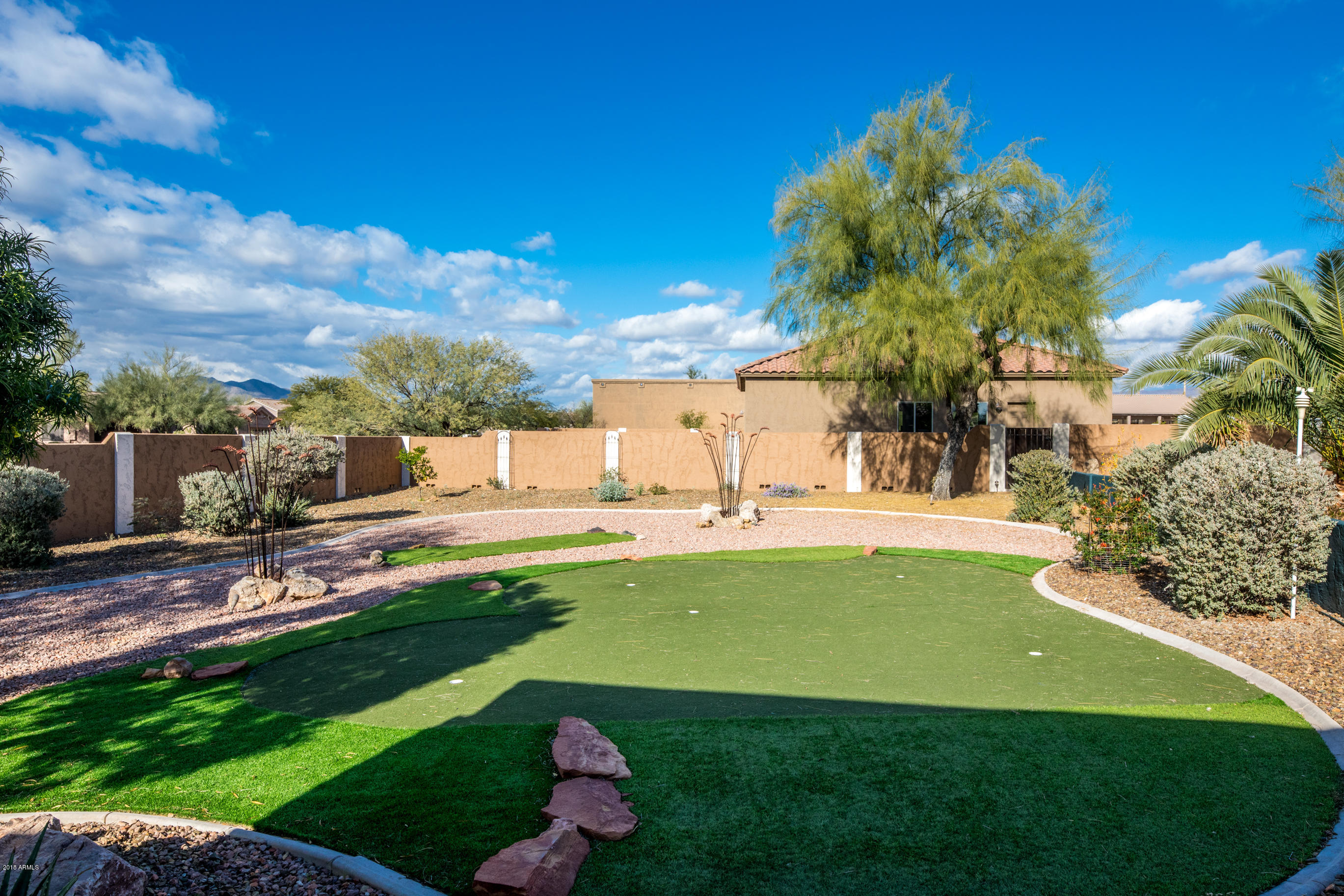 500 East Irvine Road Phoenix, AZ 85086 - Photo 31 of 35 Walled-in yard and view to shop