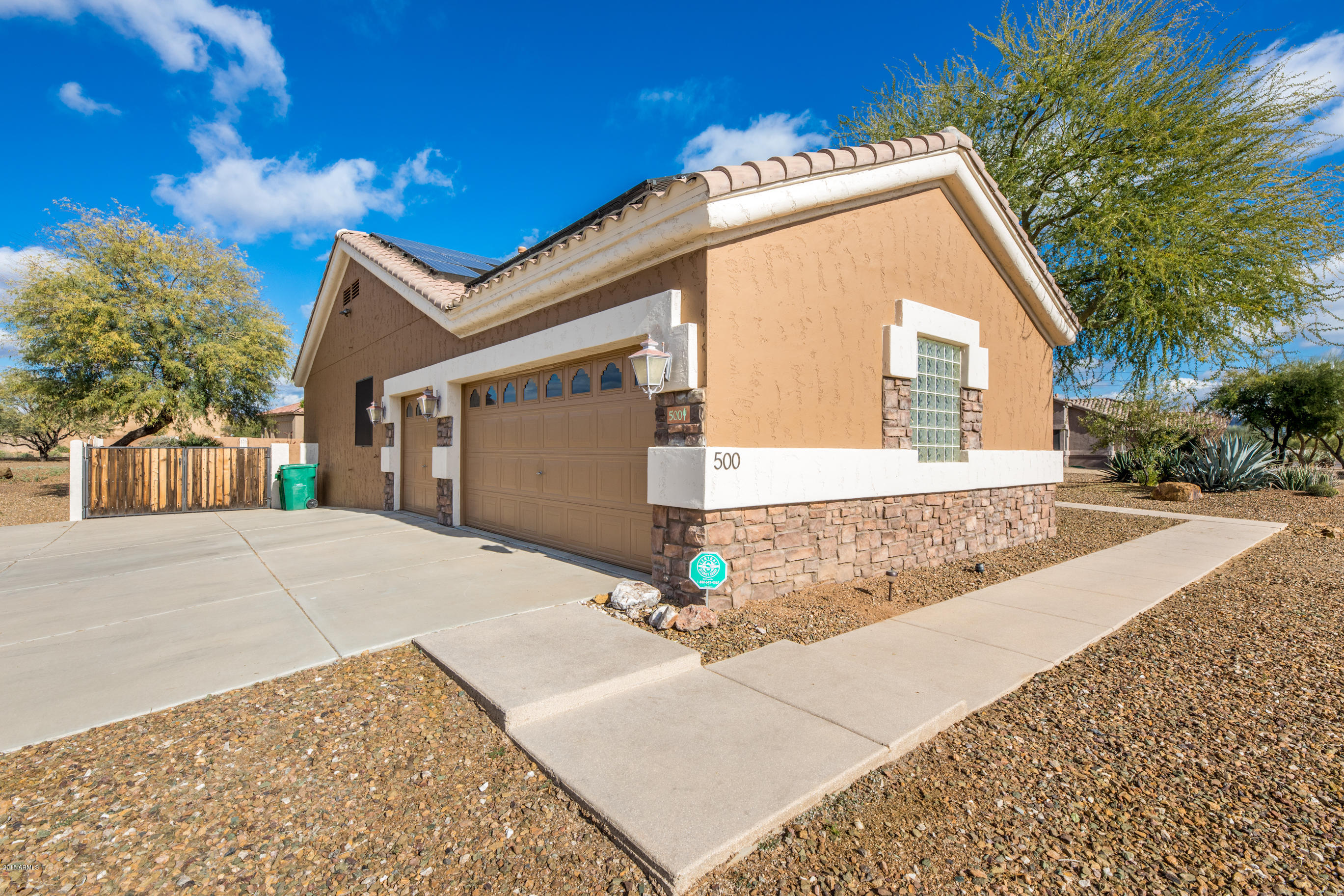 500 East Irvine Road Phoenix, AZ 85086 - Photo 7 of 35 RV Gate and 3 Car Garage