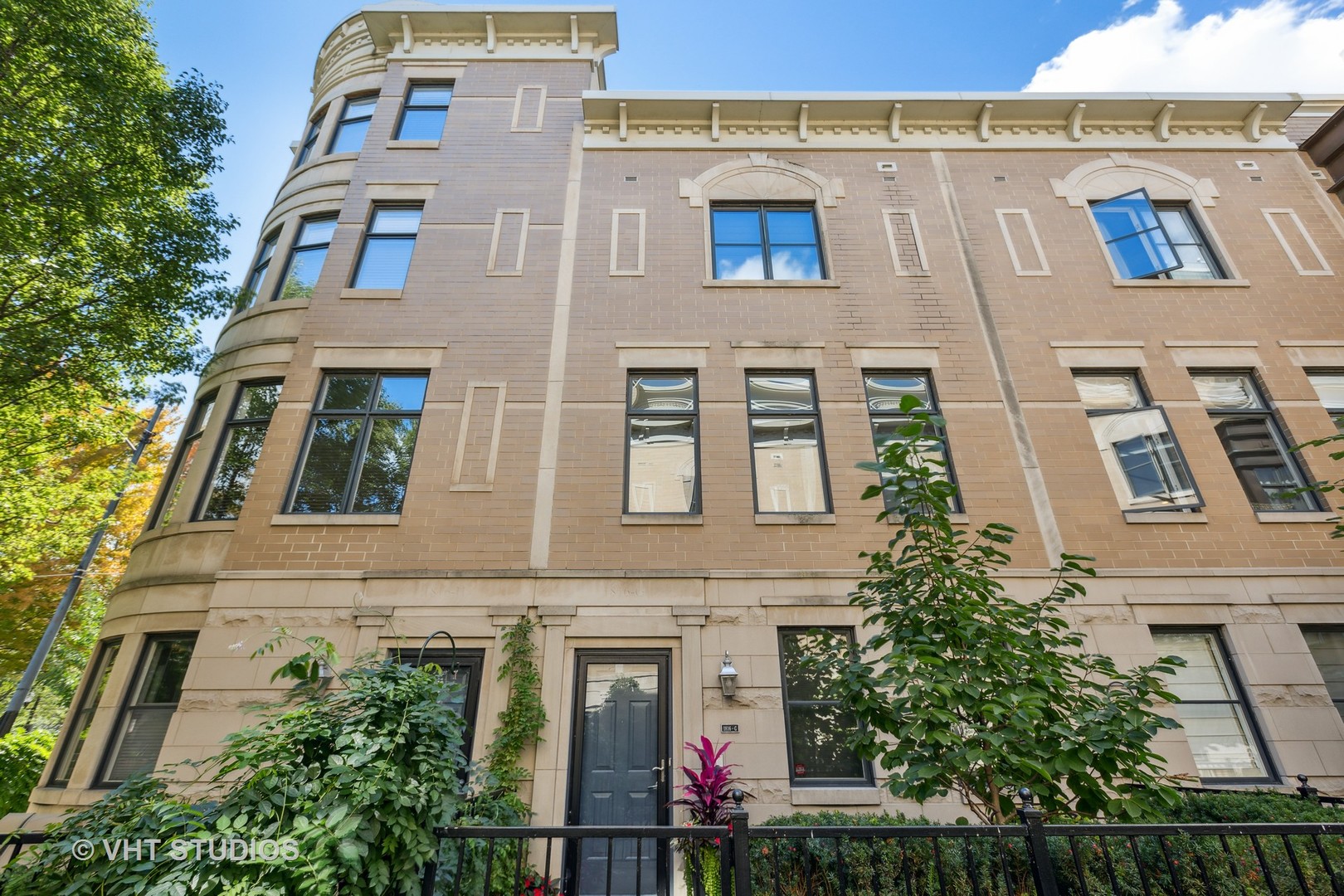 front view of a building