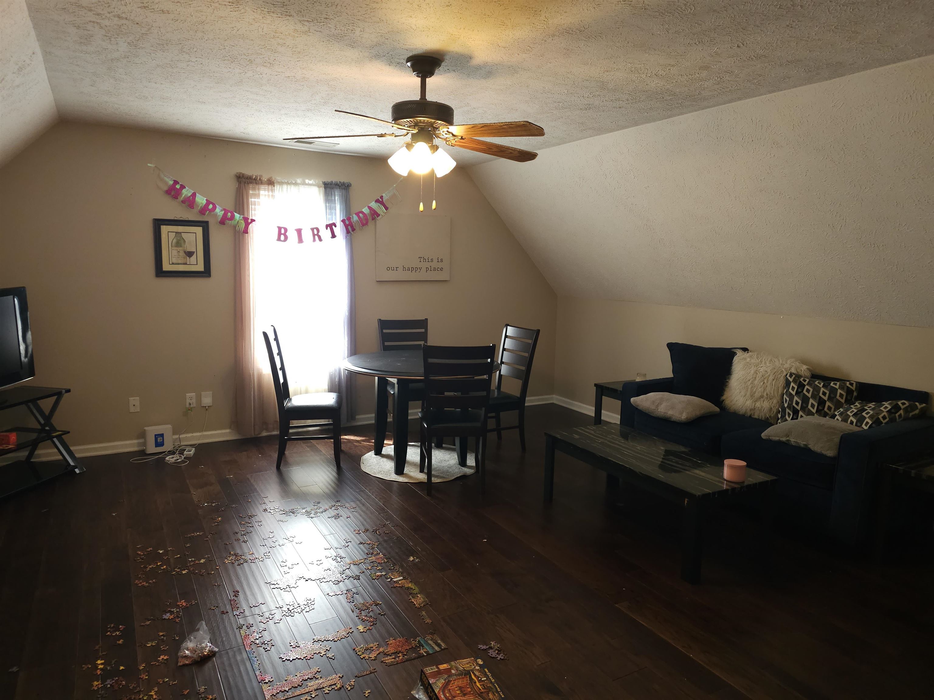 109 Sebastian Drive Jackson, TN 38305 - Photo 14 of 24 Dining area featuring hardwood / wood-style flooring and a ceiling fan