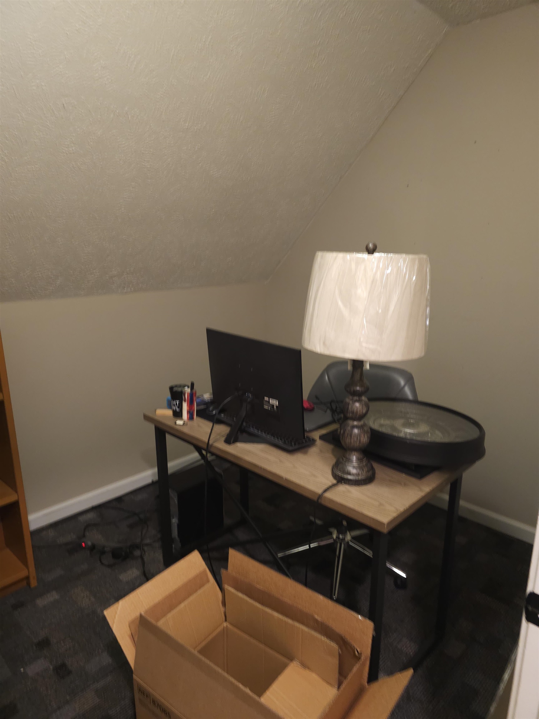 109 Sebastian Drive Jackson, TN 38305 - Photo 17 of 24 Office with baseboards and dark carpet