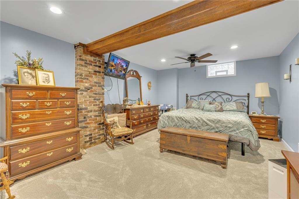 960 Edgewood Road Beaver Falls, PA 15010 - Photo 30 of 50 Lower Level Bedroom/Family Room