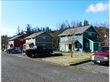 38 Orion Lane Eastsound, WA 98245 - Photo 3 of 6 a front view of a house with a garden and yard