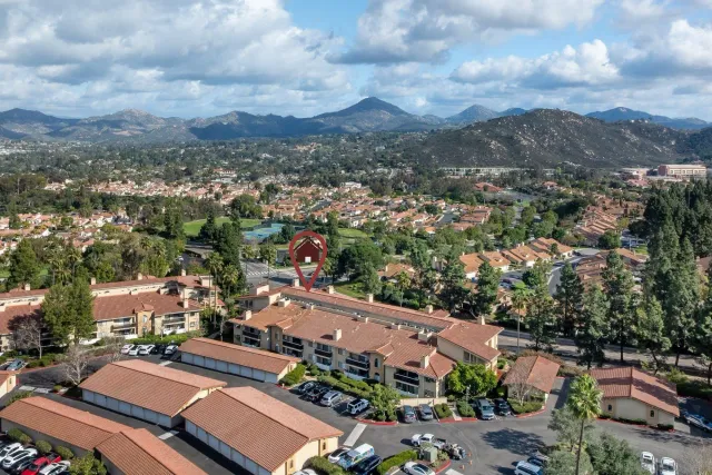 an outdoor space with patio