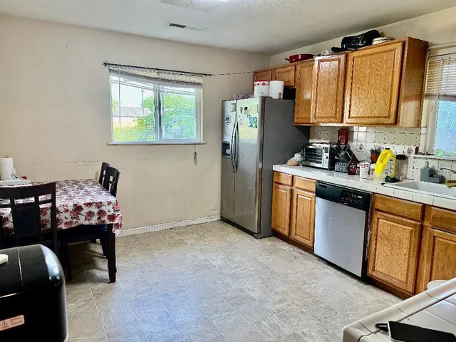 a room with storage and utility