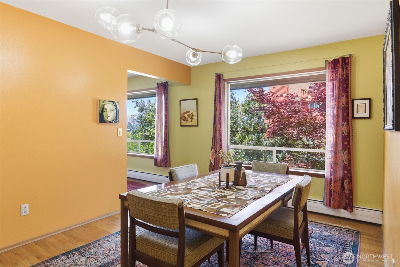 2803 South Walker Street Seattle, WA 98144 - Photo 22 of 40 a view of a dining room with furniture window and outside view