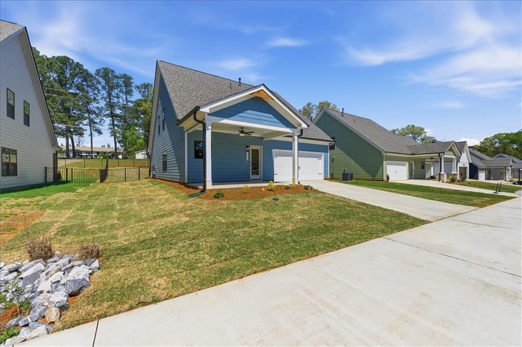 141 Old Alabama Road Southeast Emerson, GA 30137 - Photo 39 of 47 a view of outdoor space yard and front view of house