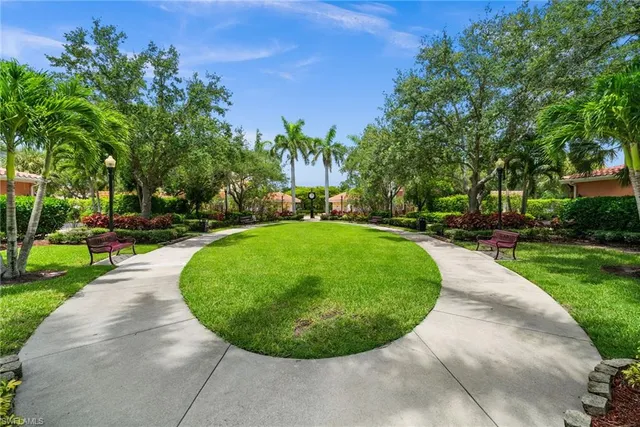a view of a building with a street