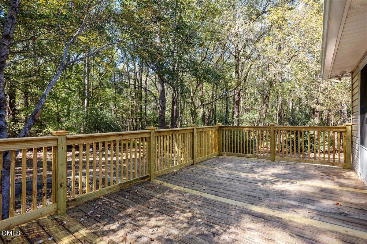 2008 Angier Road Fuquay-Varina, NC 27526 - Photo 29 of 34 a view of deck with a large trees