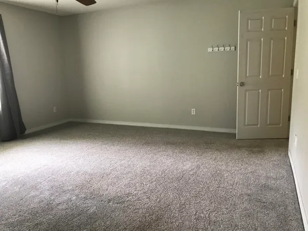 an empty room with a empty space