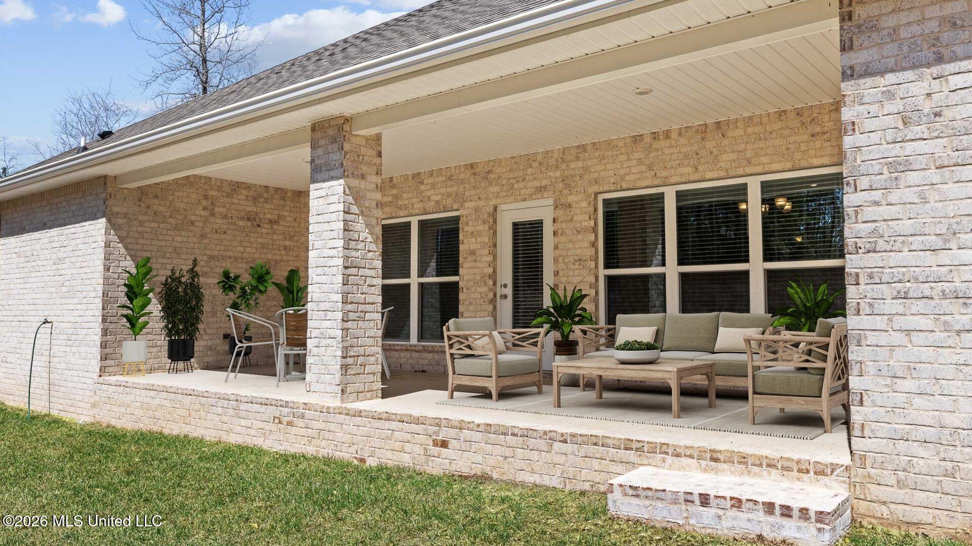 22356 Success Road Saucier, MS 39574 - Photo 19 of 20 19 Kingston Covered Back Porch