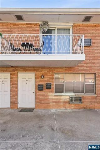 a view of a entryway door