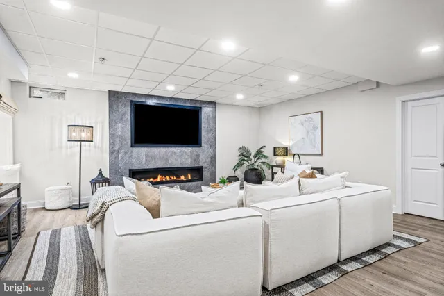 a sign on the side of a building