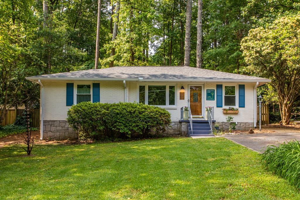 2525 McCurdy Way Decatur, GA 30033 - Photo 1 of 1 a house view with a sitting space and garden