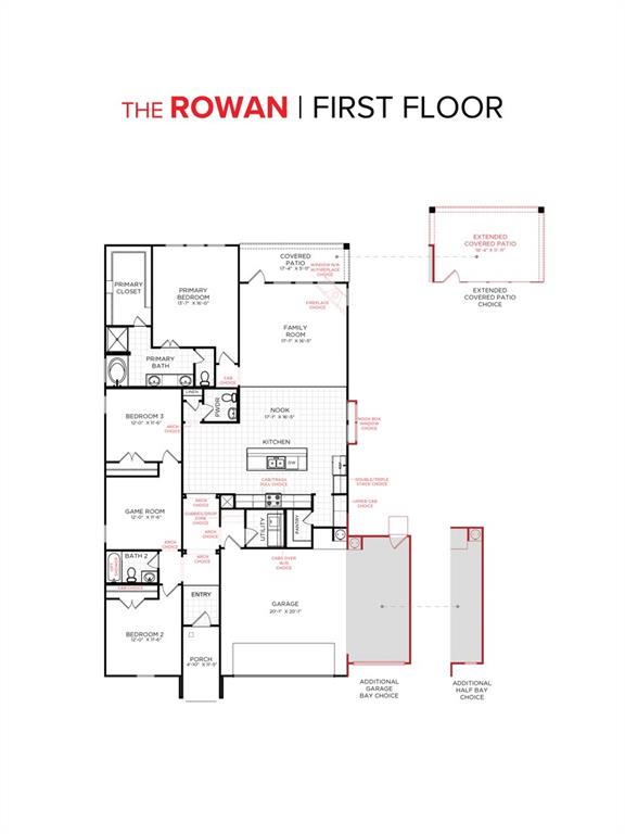 2747 Teton Street Corinth, TX 76210 - Photo 1 of 22 Rowan First Floor