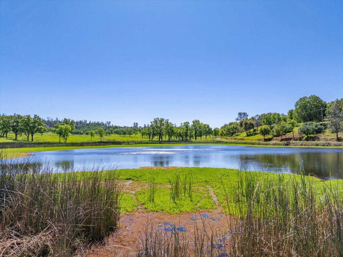 26602 Snider Ranch Road Oak Run, CA 96069 - Photo 50 of 97 a view of a lake with a house in the background