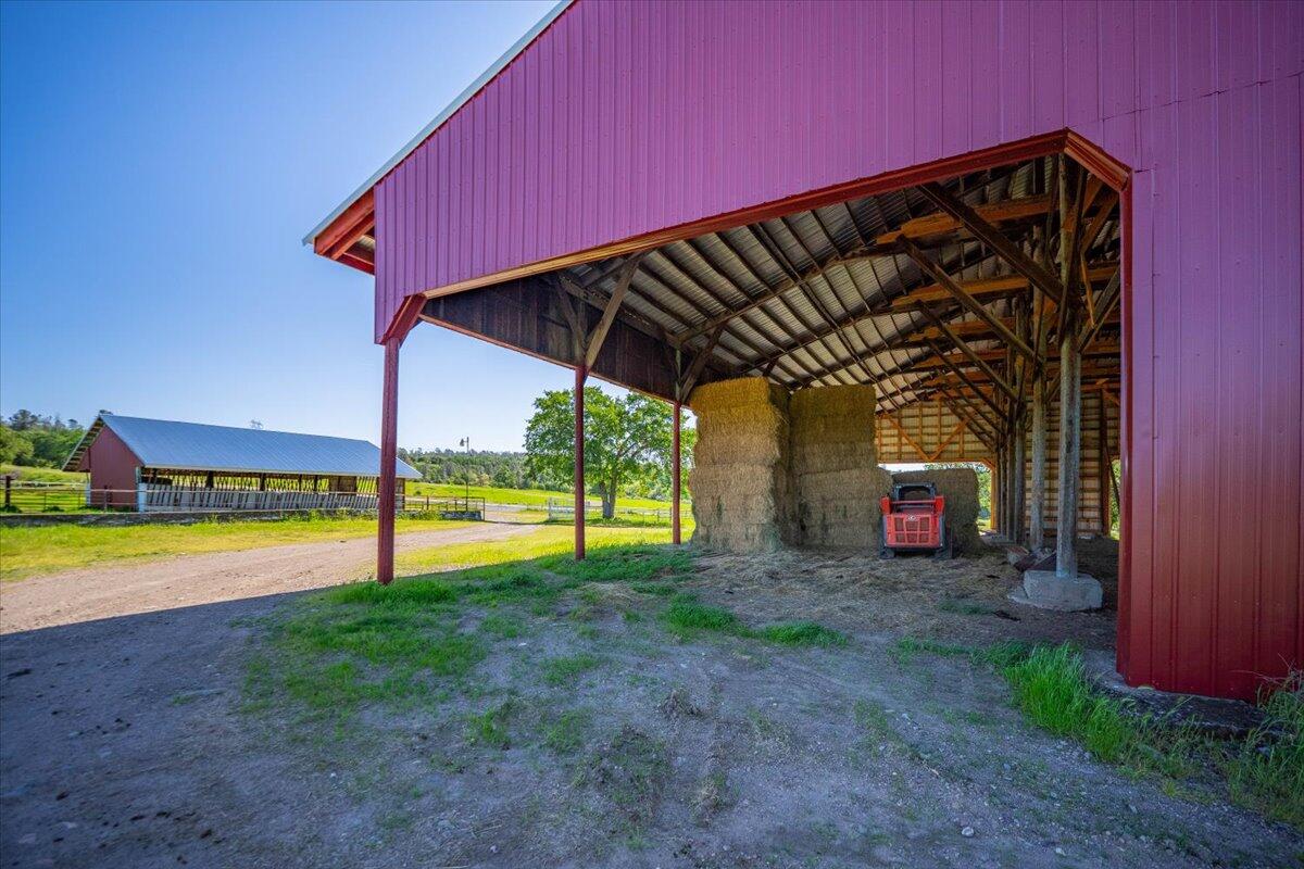 26602 Snider Ranch Road Oak Run, CA 96069 - Photo 75 of 97 a view of a backyard with swimming pool and wooden fence
