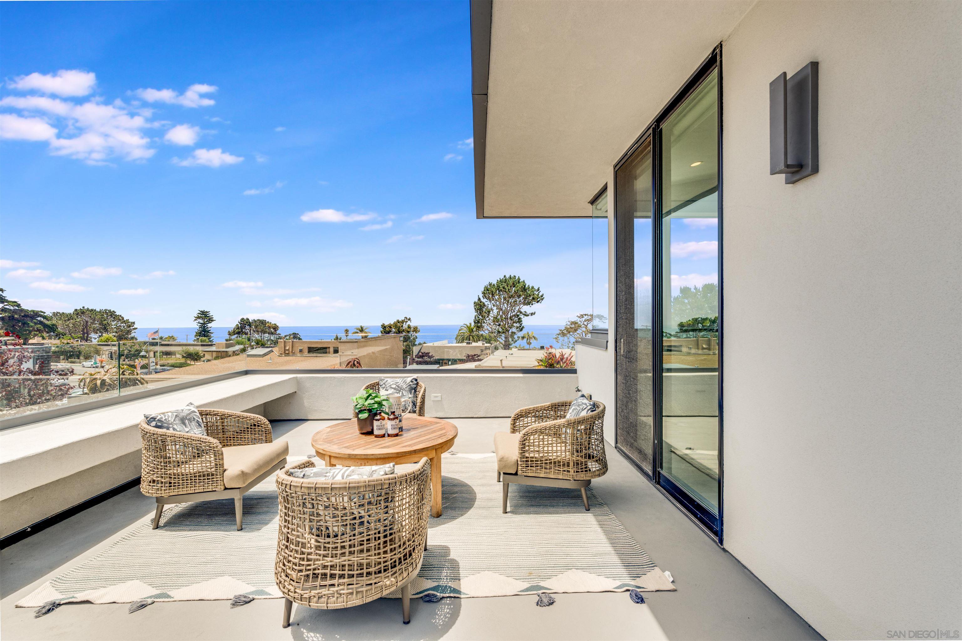 320 11th Street Del Mar, CA 92014 - Photo 17 of 45 a view of swimming pool from a balcony