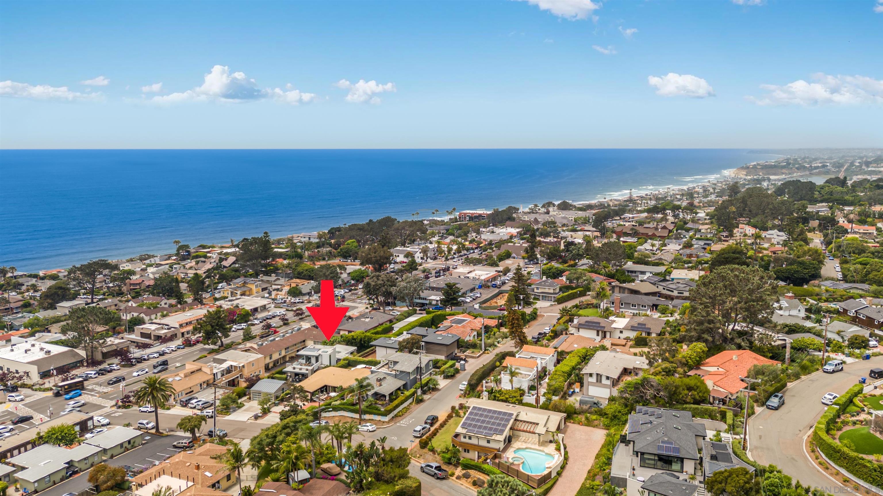 320 11th Street Del Mar, CA 92014 - Photo 4 of 45 an aerial view of beach and ocean
