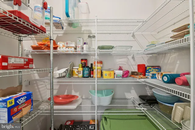 a room with storage and utility