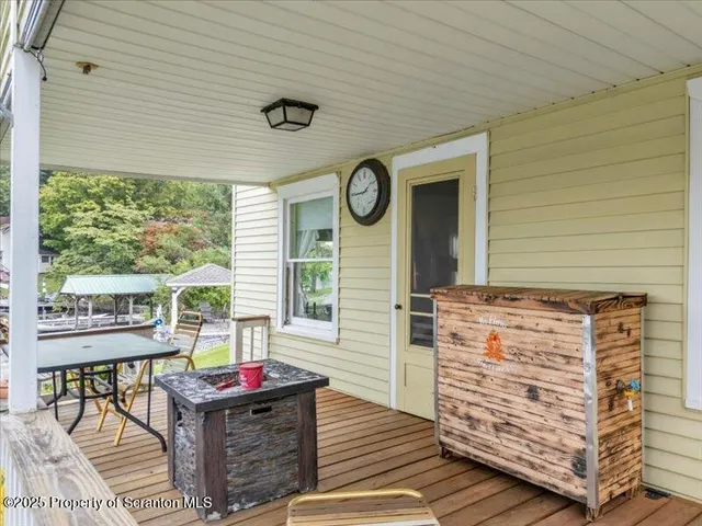 a view of deck with patio