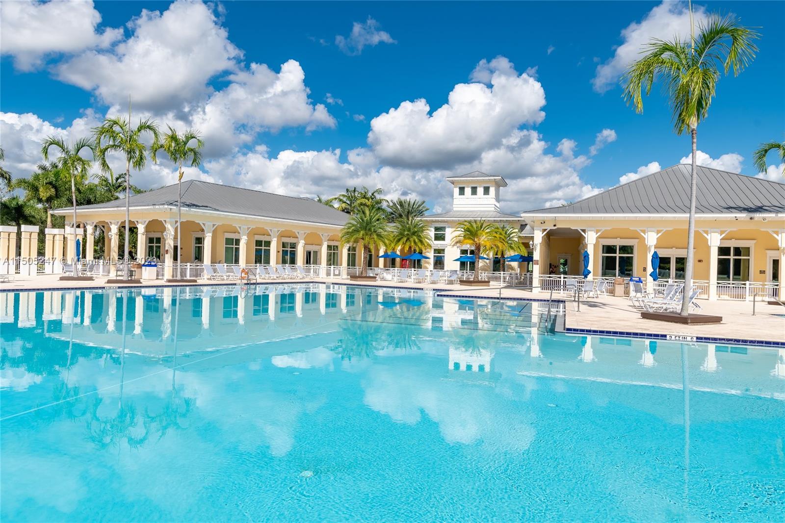 3501 Northeast 4th Street, Unit 3501 Homestead, FL 33033 - Photo 38 of 44 a view of a swimming pool of the house along with lawn chairs
