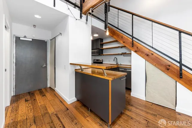 a view of storage and utility room