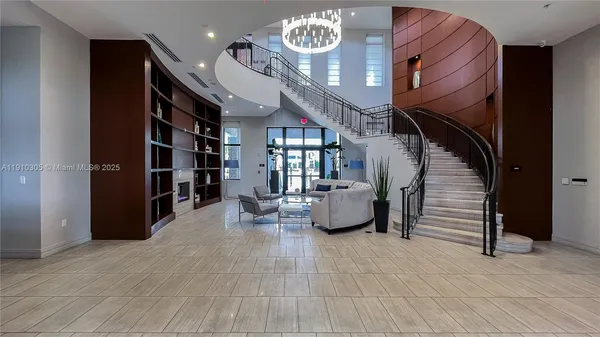 a outdoor space with patio furniture