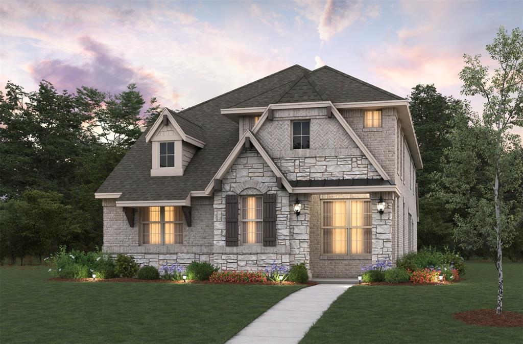 1428 Lady Bird Road Justin, TX 76247 - Photo 3 of 13 Beazer Homes Wildflower Ranch Brazos Floorplan.
