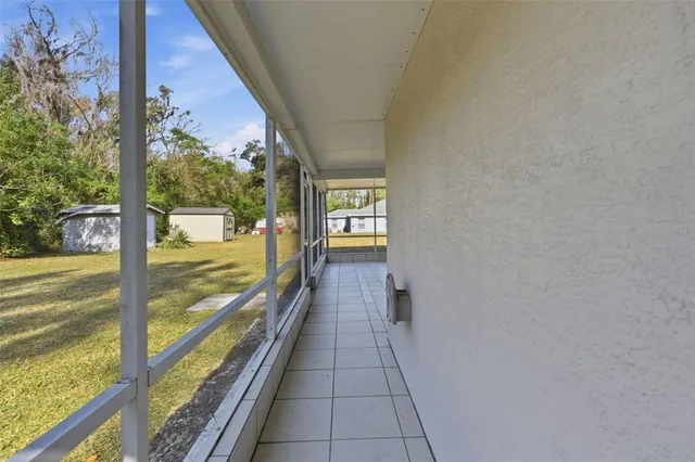 a house view with a outdoor space