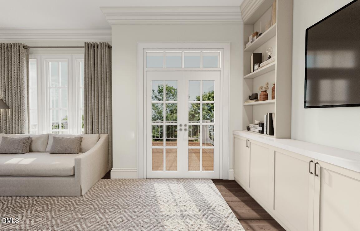 1323 Chester Road Raleigh, NC 27608 - Photo 6 of 20 a living room with furniture and a window