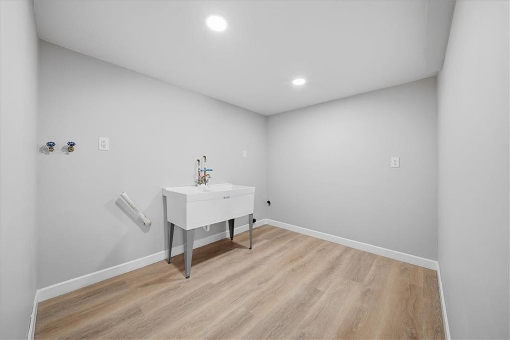 214 McCleary Road Aliquippa, PA 15001 - Photo 21 of 29 a view of a room with wooden floor and table