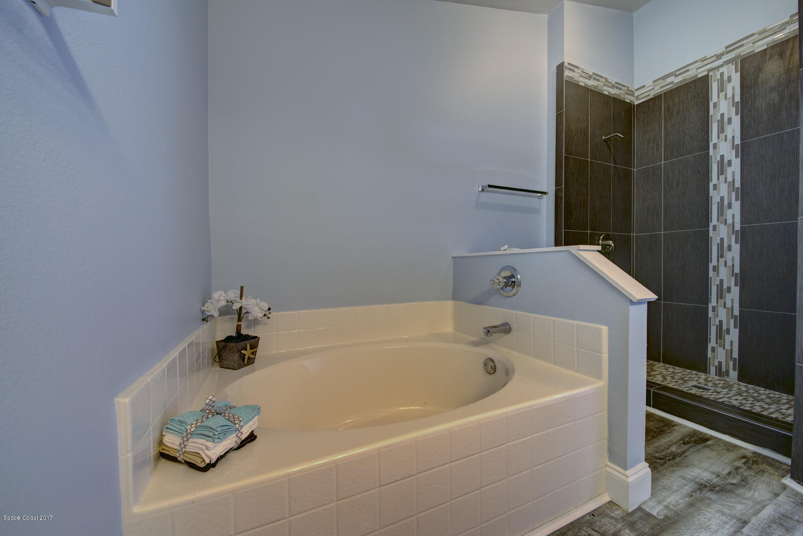 1227 Danforth Street Southwest Palm Bay, FL 32908 - Photo 33 of 42 Master Bath Soaker Tub