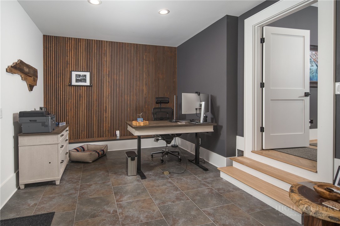 1236 Ninebark Road Boone, NC 28607 - Photo 41 of 50 a view of a workspace with furniture and a window