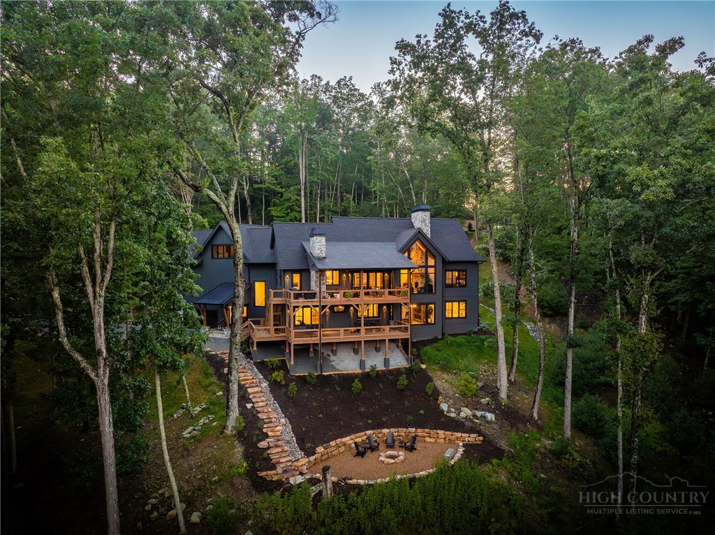 1236 Ninebark Road Boone, NC 28607 - Photo 49 of 50 an aerial view of a house with pool table and chairs