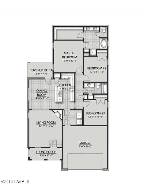400 Claystone Road Youngsville, LA 70592 - Photo 3 of 3 Freesia-A III - Floor Plan