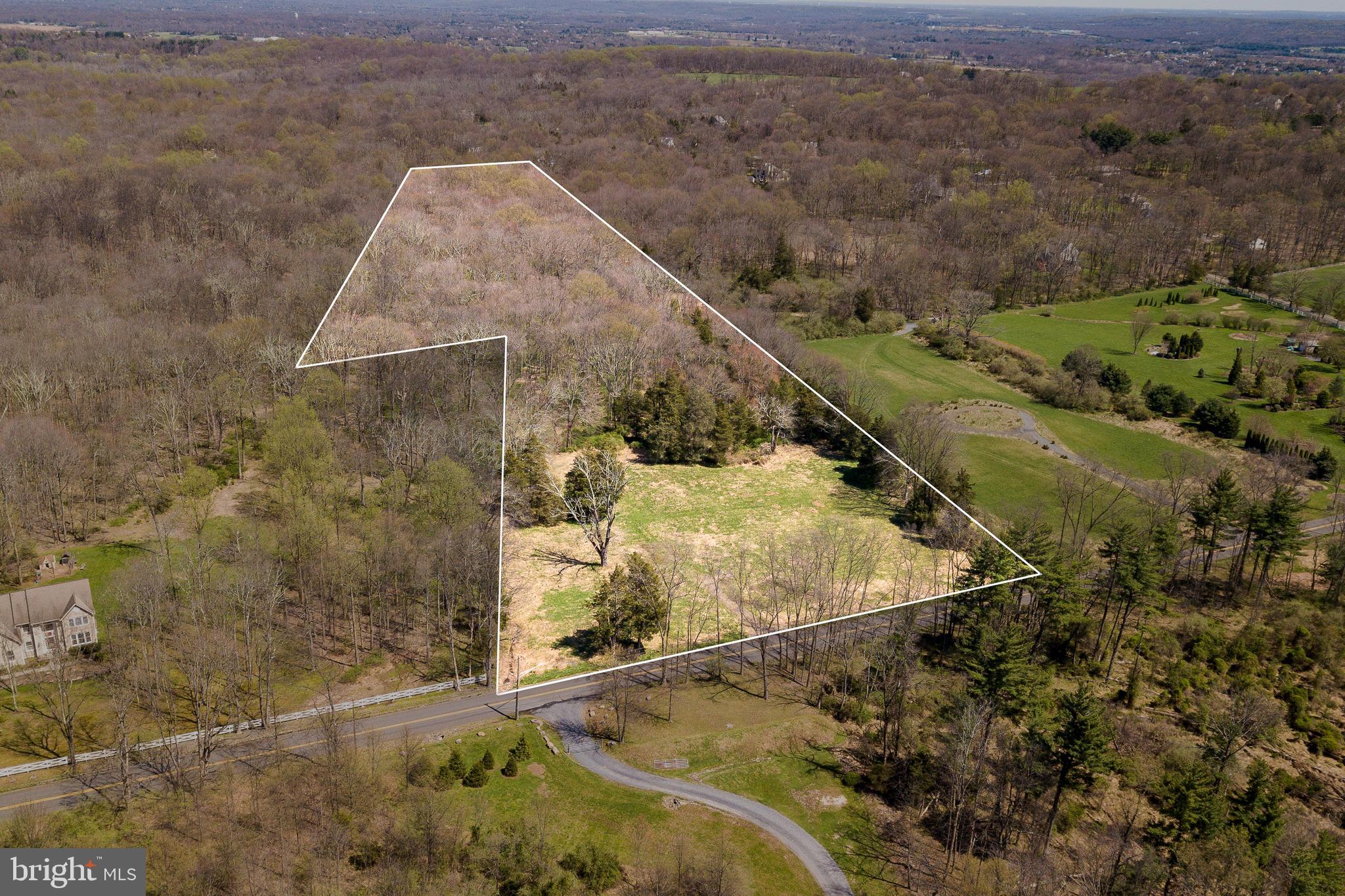 447 Spring Hill Road Skillman, NJ 08558 - Photo 2 of 12 aerial view